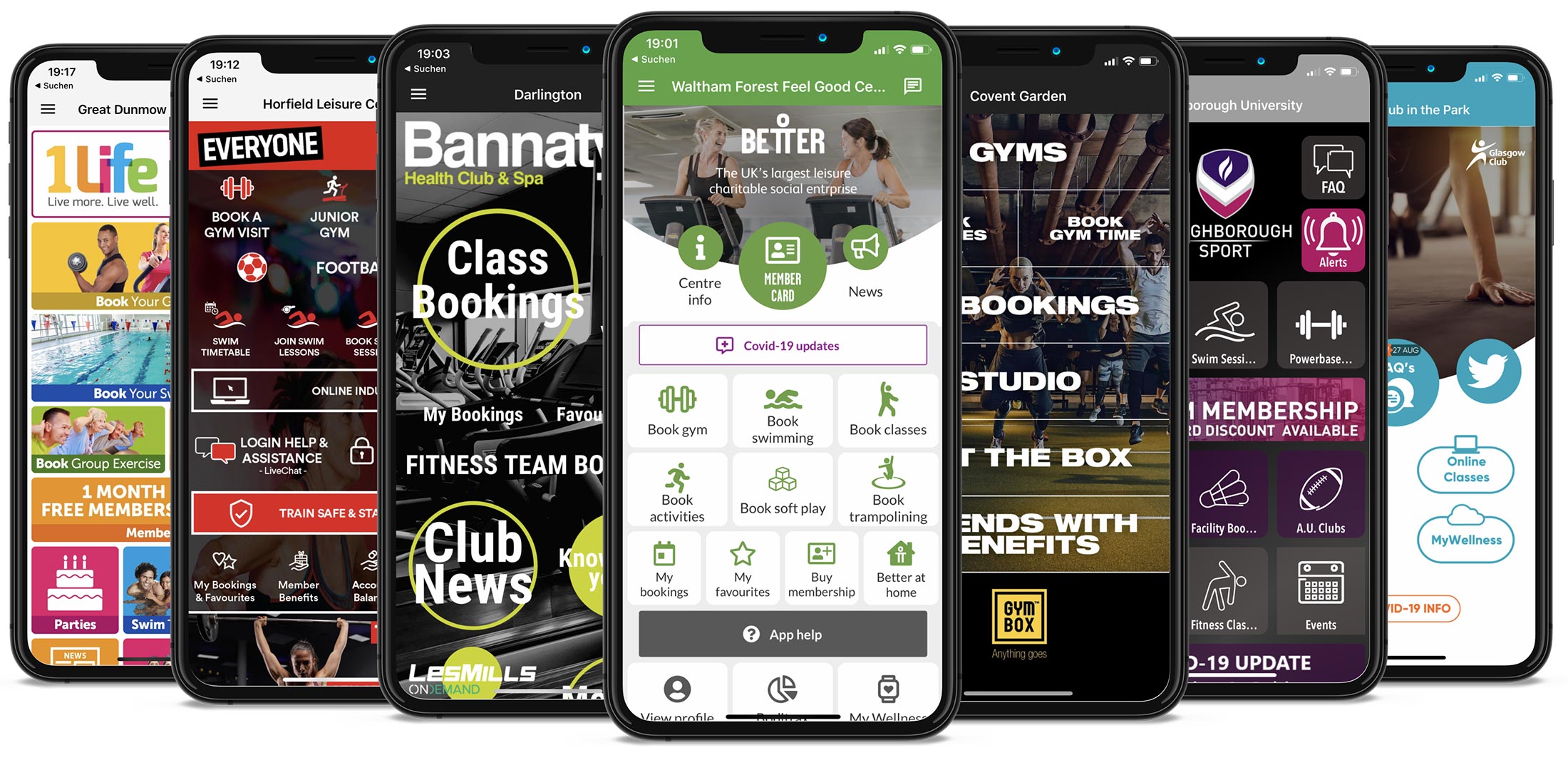 myFitApp Branded app flexible Design