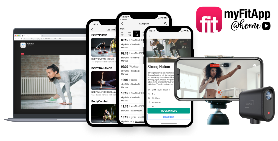 myFitApp@home Video Streaming Plattform @home myFitApp@home Video Streaming Plattform @home