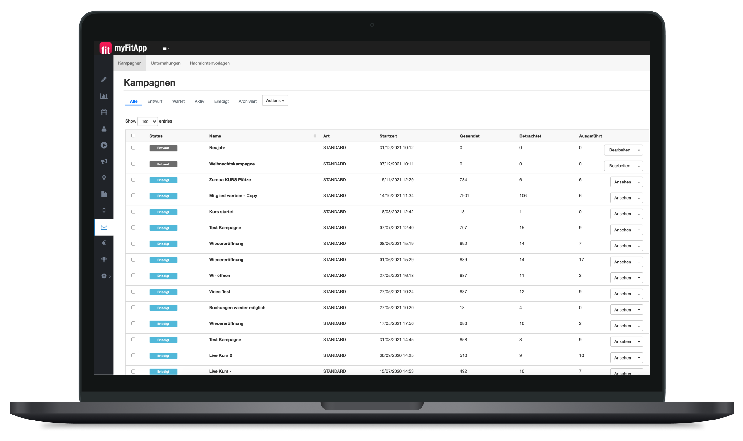 Marketing Automation Report Analyse