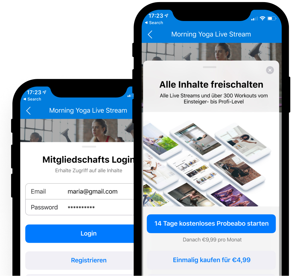 In-App Käufe und Monetarisierung