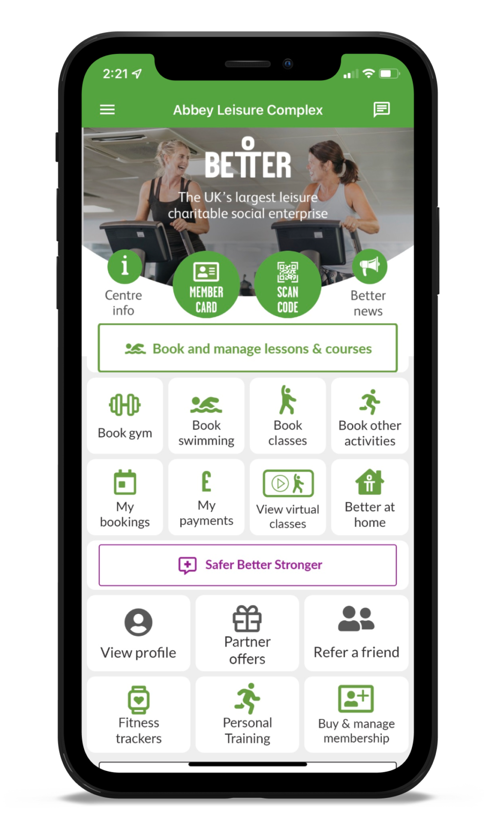 References myFitApp The hybrid business platform for gyms