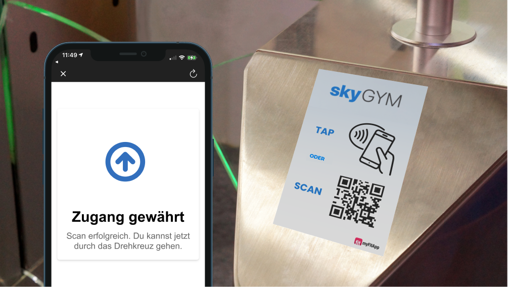 Kompatibel mit Deiner Mitgliederverwaltungssoftware Check-in Zugangskontrolle Access Control Zutritt zum Studio Kompatibel mit Mitgliederverwaltungssoftware