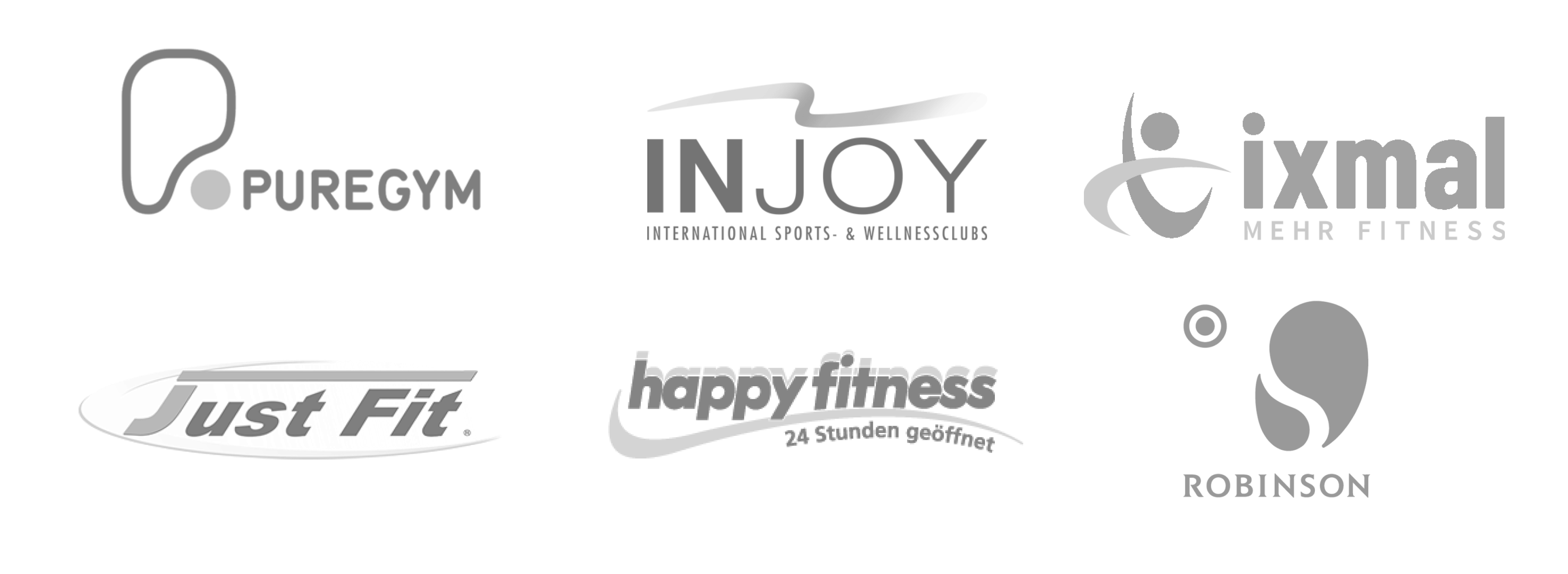 myFitApp-Customers puregym injoy ixmal just fit happy fitness robinson