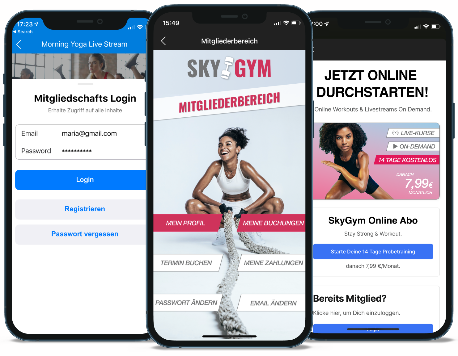 Member Connect Member Connect header image mitgliede rlogin in app käufe mitgliederbereich
