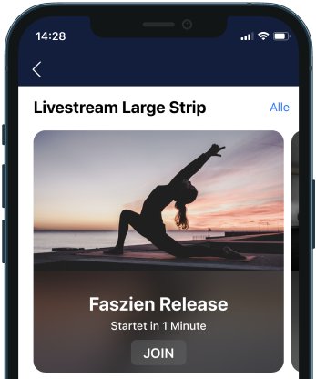myFitApp@home Shopfront Layouts neu myfitapp livestream on demand video fitness livestream layout