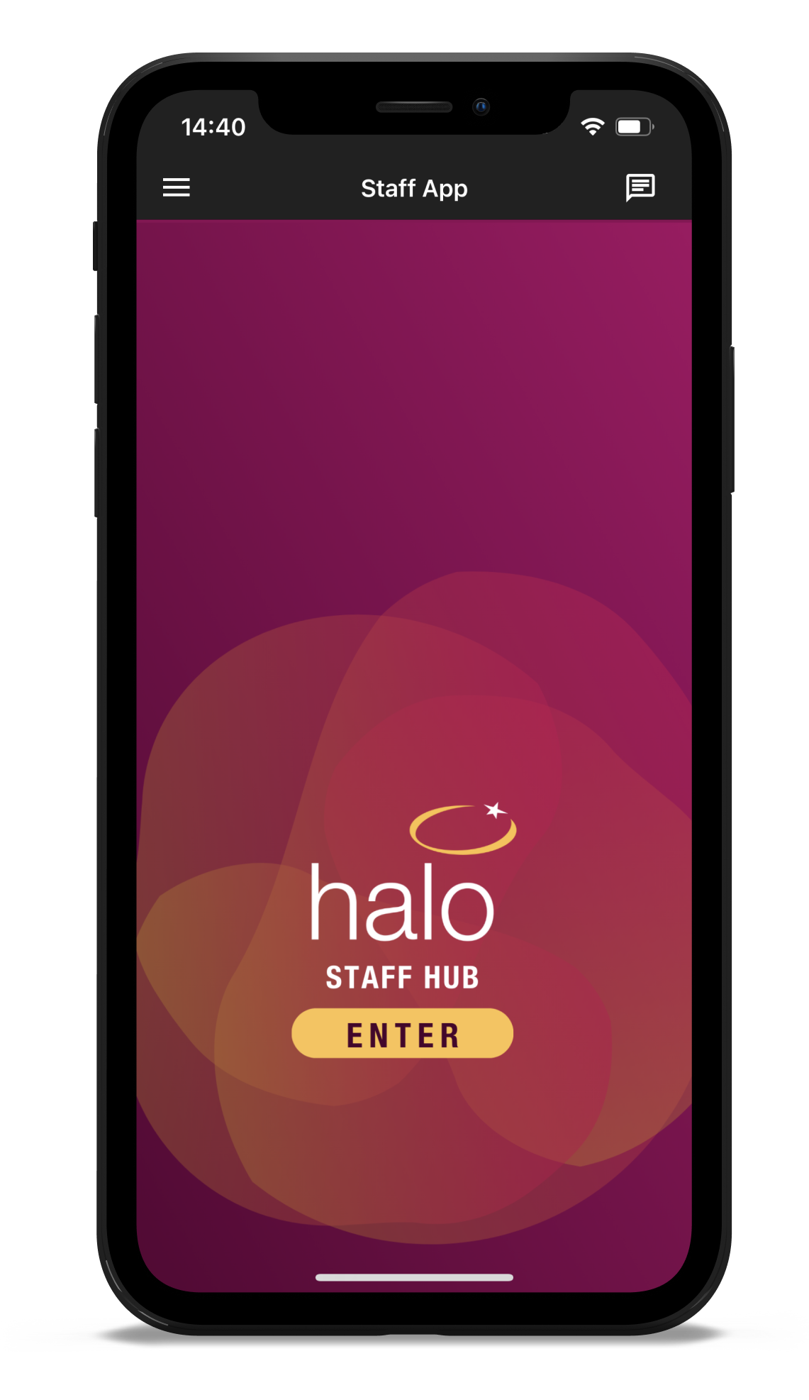 Halo staff app design