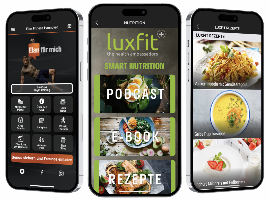 DE Header image Content Marketing myFitApp Screens