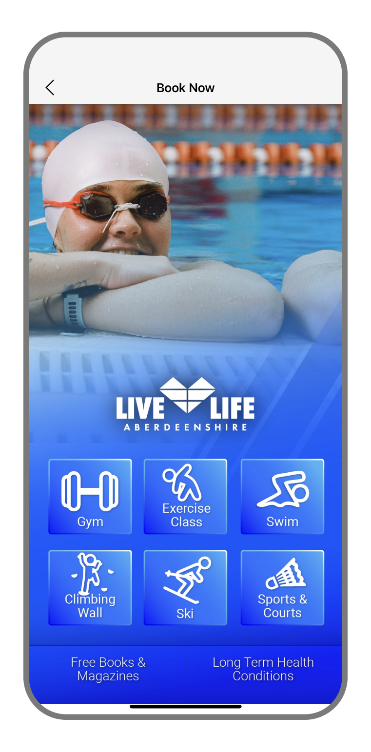 Live Life Aberdeenshire booking