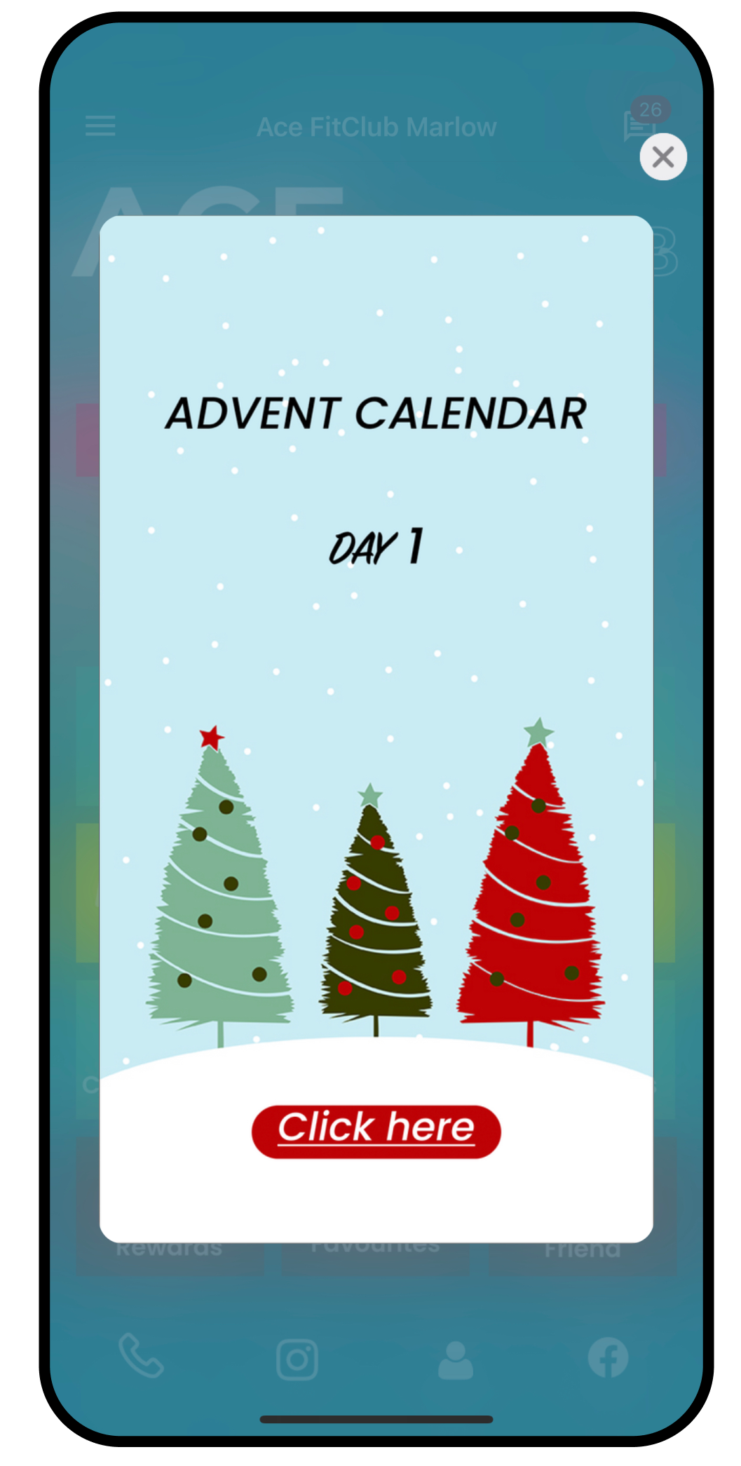 Christmas advent calendar iphone