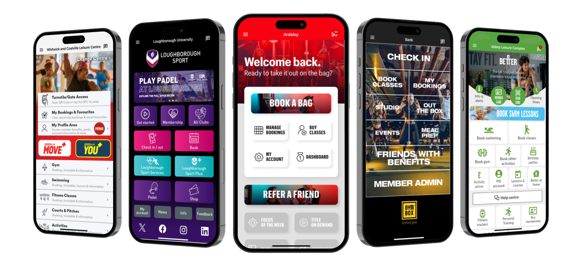 Boilerplate NEW EN 2025 Branded App examples in iPhones